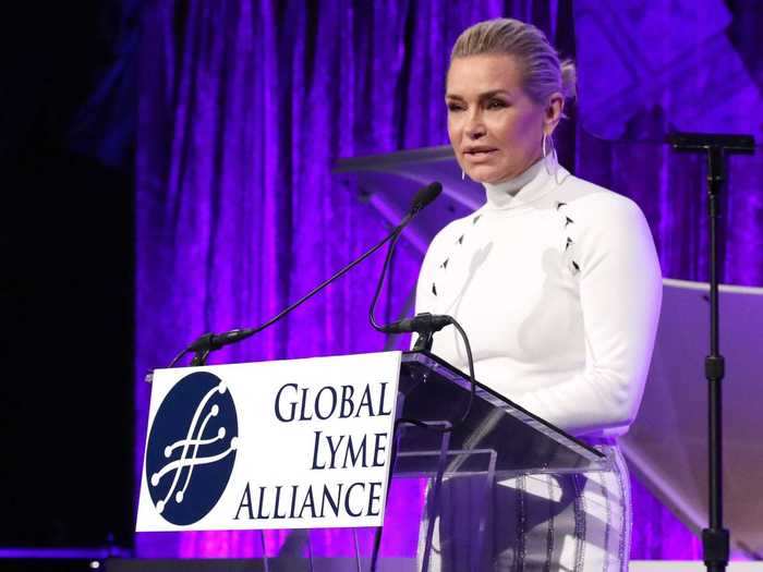 Yolanda Hadid is one of the most outspoken celebrity voices spreading awareness of the disease.