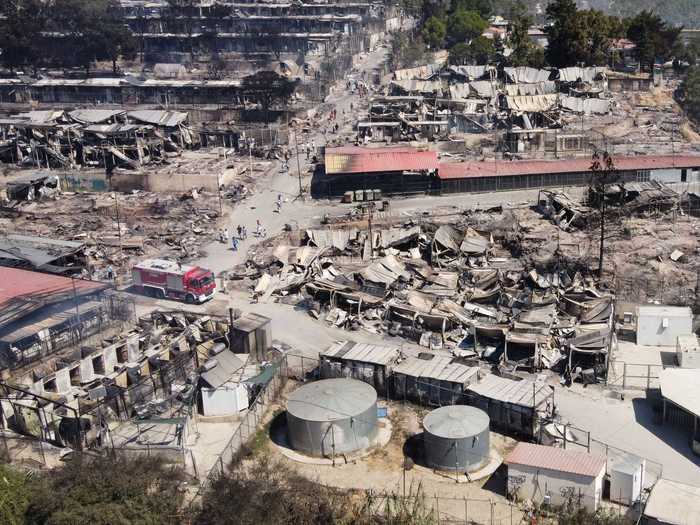 "The situation in Moria cannot continue because it is a matter of public health, humanity and national security at the same time," Greek Prime Minister Kyriakos Mitsotakis said in a statement.