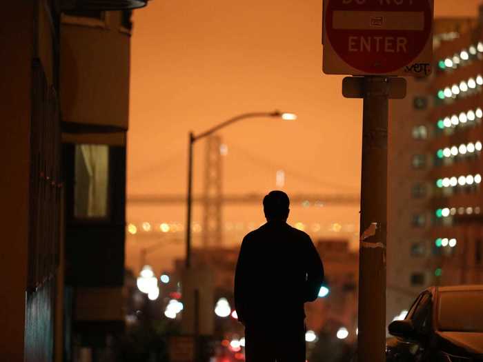 A series of wildfires broke out near the San Francisco Bay Area in August.