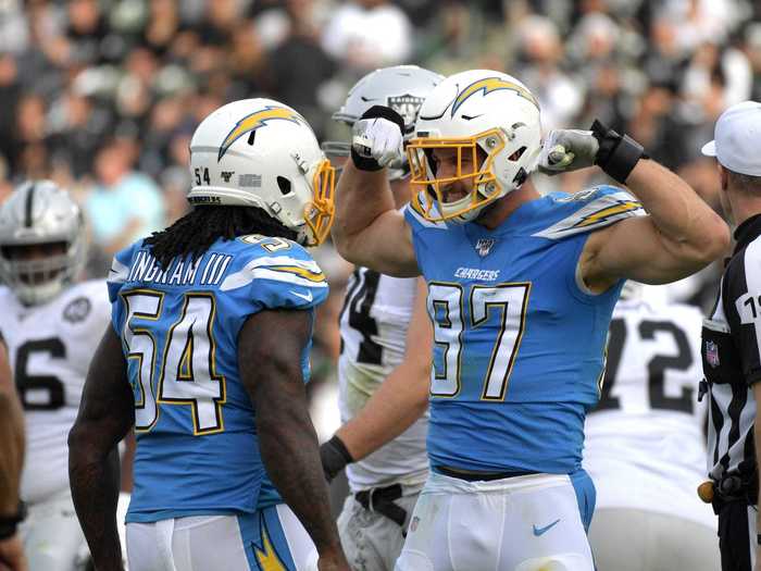 Los Angeles Chargers (-3) over Cincinnati Bengals*