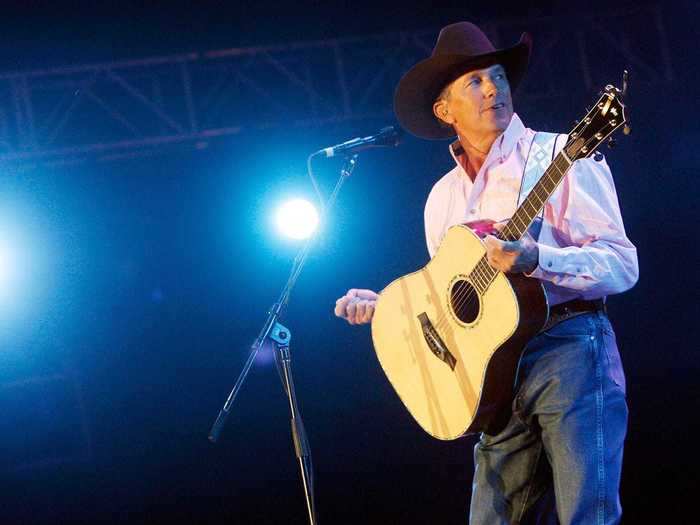 11. George Strait — 69 million units