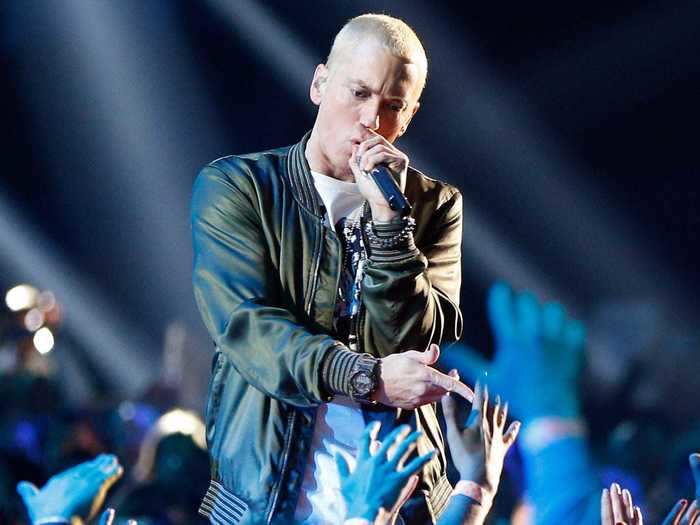 30. Eminem — 46.5 million units