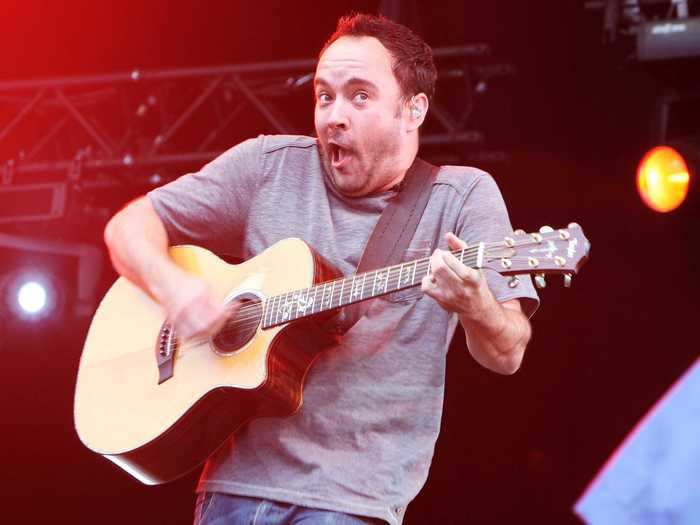 50. Dave Matthews Band — 34.5 million units