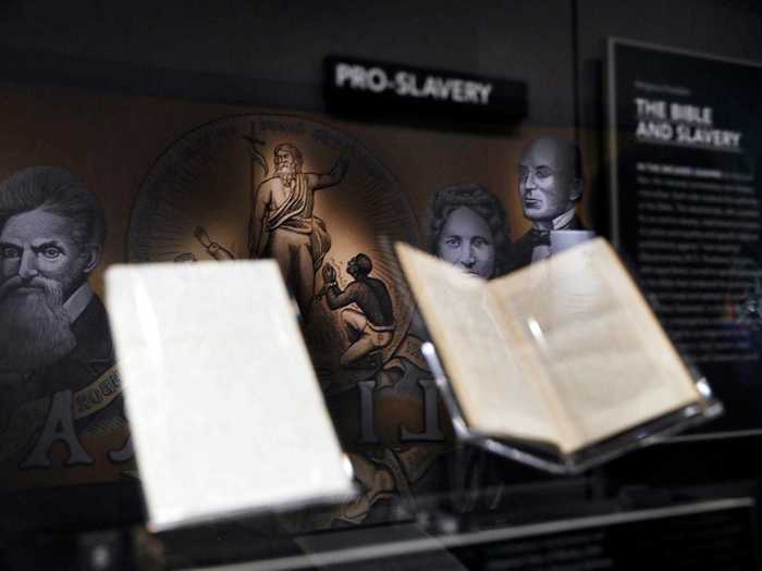 November 2017: The Green family opens the Museum of the Bible, which "skeptics call a Christian ministry disguised as a museum"