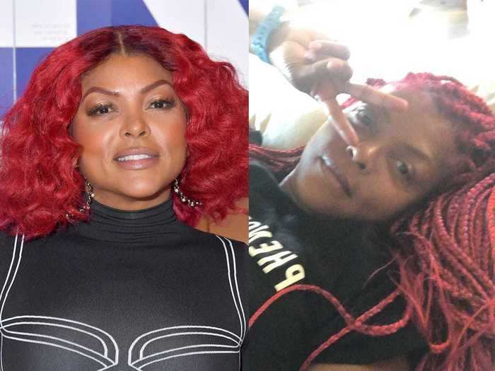 Taraji P. Henson looks stunning with and without makeup.