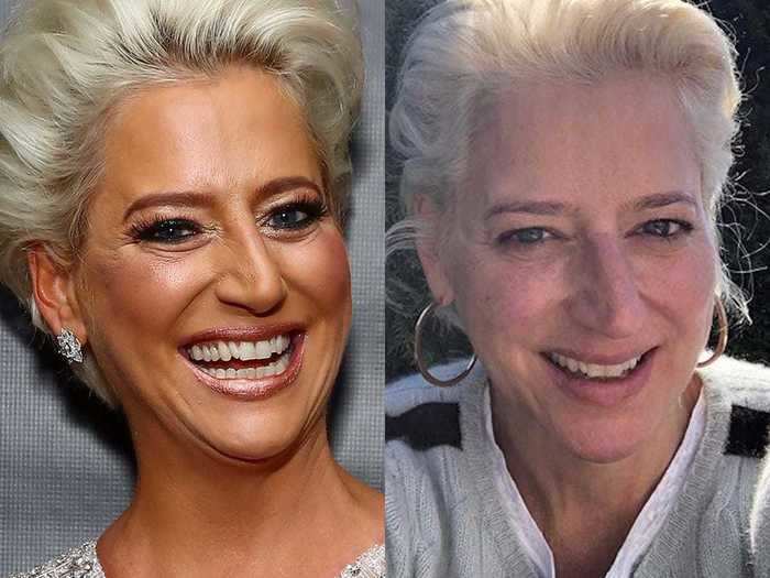 Dorinda Medley of the "Real Housewives of New York" celebrated Earth Day 2018 with a natural look.