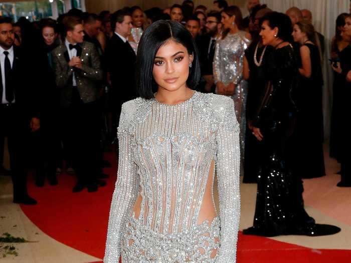 She attended her first Met Gala in 2016 wearing a sparkly Balmain gown with cutouts along her waist.