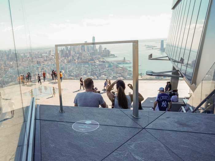 With 7,500 square feet and a staircase, there were many ways to view the city — more so than the Empire State Building