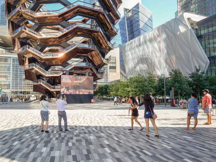 The Edge is in Hudson Yards, New York City