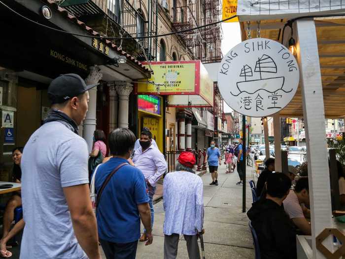 Kong said that since the Ice Cream Factory is something of an unofficial landmark, they decided to participate in the food crawl to help other businesses. "It