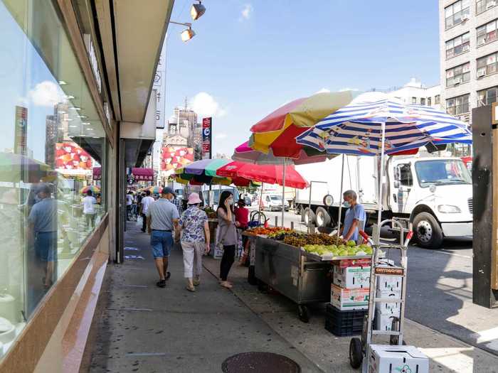 On the streets, there are still fruit vendors selling a myriad of Asian specialties such as rambutan, longan, dragonfruit, and more.