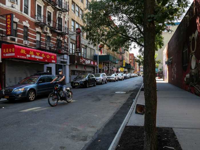 Parts of Chinatown are visibly depressed. There are entire streets devoid of economic activity.