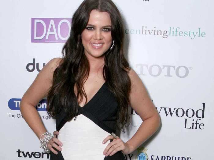 Khloé was 23 when "KUTWTK" premiered in 2007.