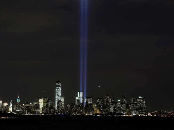 In the years after the attack, a Tribute in Light marked the spot where the towers once were.