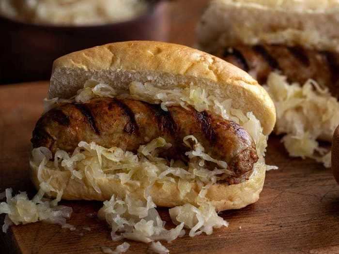 WISCONSIN: A sausage roll or brat bun