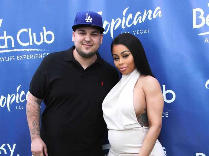 Rob and Blac Chyna got engaged.