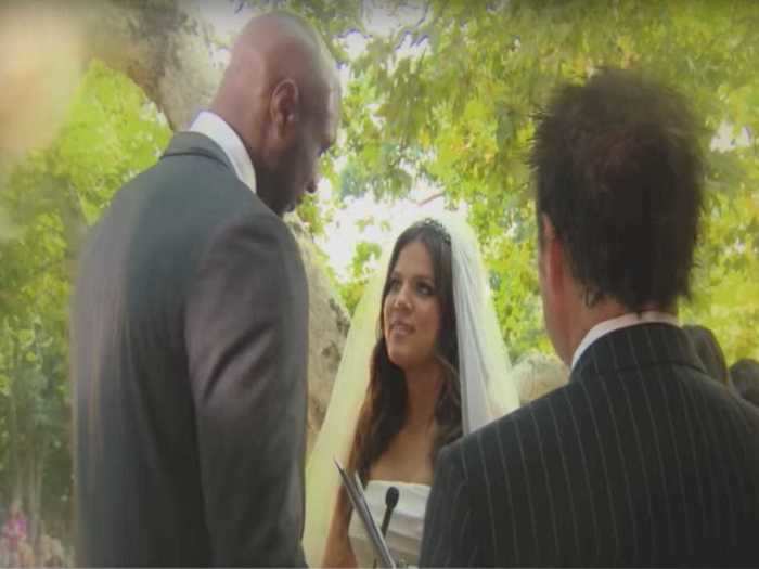 Khloe Kardashian unexpectedly married Lamar Odom.