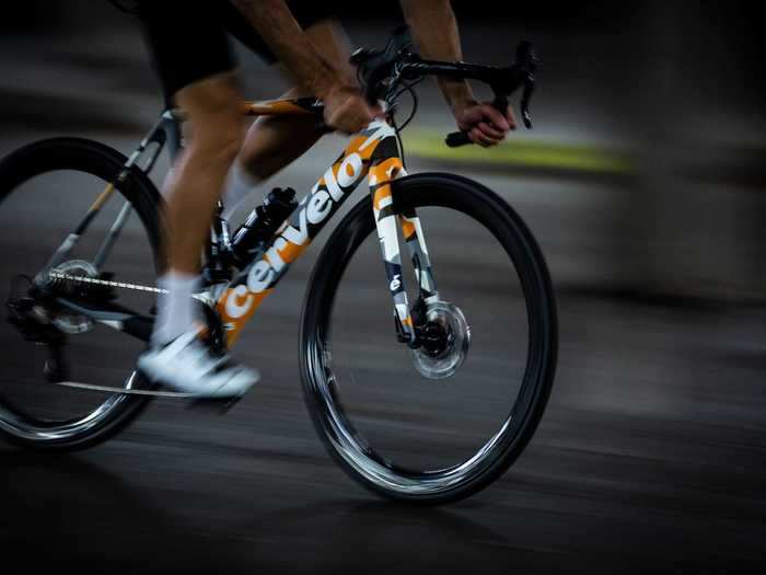 The Cervélo R5 Automobili Lamborghini Edition is an "ultra-limited edition" street bike from Lamborghini and bicycle company Cervélo Cycles.