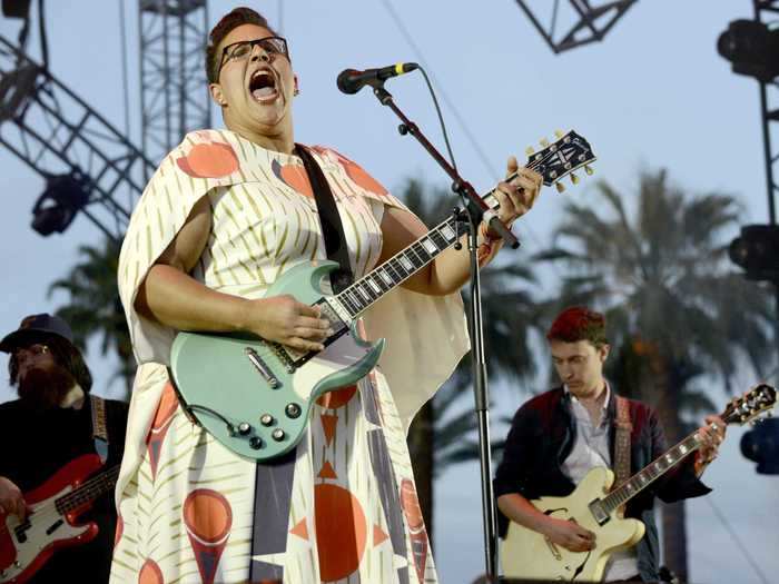 Alabama Shakes had their first No. 1 album in 2015.