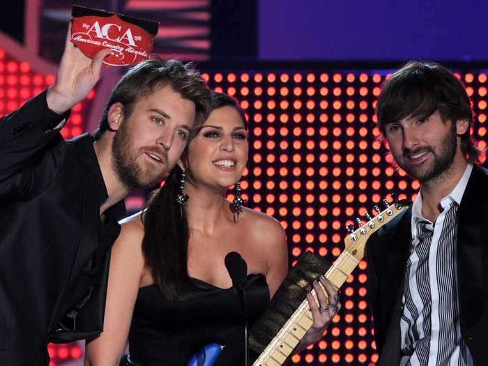 Lady A (formerly Lady Antebellum) had their first big song in 2010.