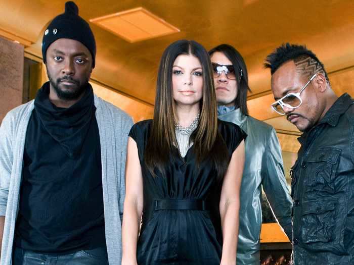 In 2009, the Black Eyed Peas were the top-selling group.