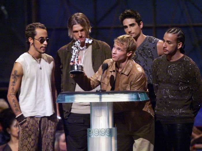 Right before the new millennium, the Backstreet Boys took over the world in 1999.