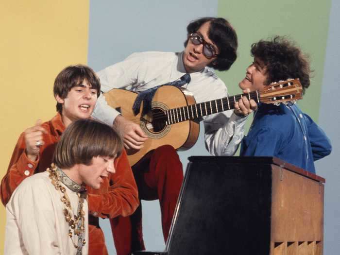 The Monkees outsold both the Beatles and the Rolling Stones in 1967.