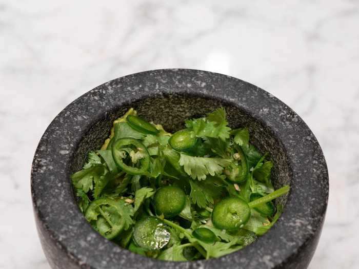 And you can never go wrong with homemade guacamole.