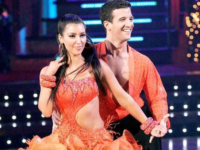 One year after "Keeping Up With the Kardashians" premiered, Kim Kardashian West appeared on "DWTS."