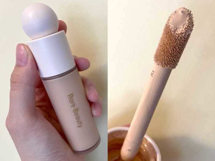 Next, I tried the Liquid Touch Weightless Foundation.