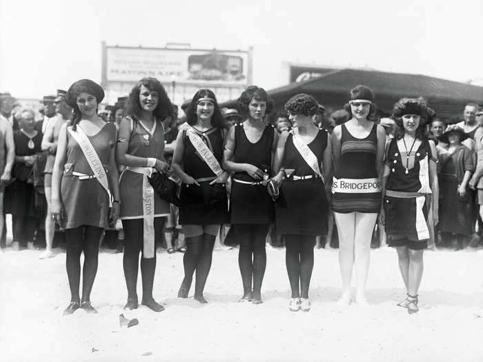 Of those entries, six were chosen to represent their city, known as "key cities." These women officially competed in the Inter-City Beauty Contest on the boardwalk.