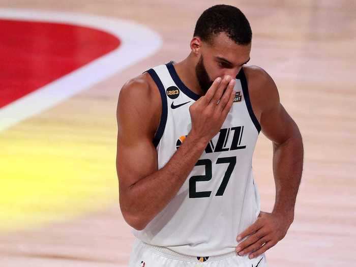 9. Utah Jazz player Rudy Gobert joked about the virus at a press conference before becoming the first NBC player to test positive.