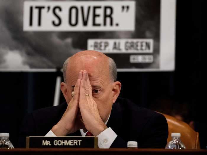 5. Rep. Louie Goh­mert had been walking the halls of the US Capitol without a mask on before he tested positive for the virus.