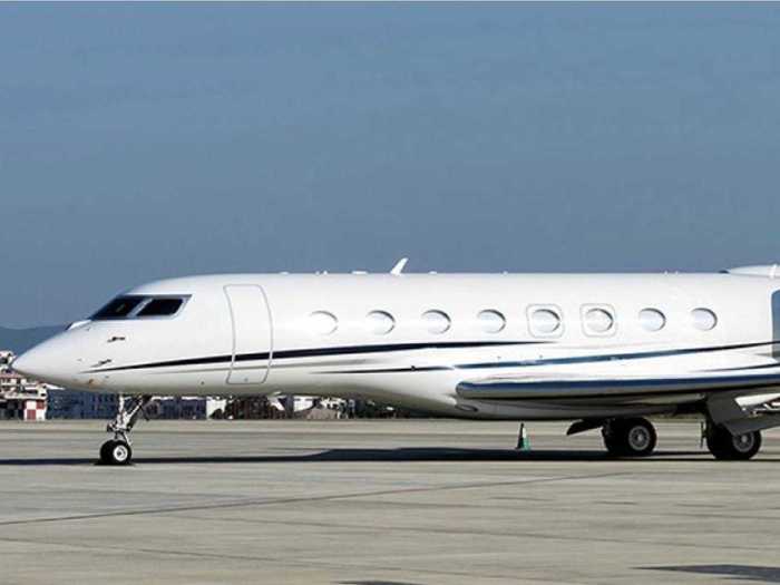 The six-year-old aircraft has an asking price of $40 million as it has less than 1200 hours on it.