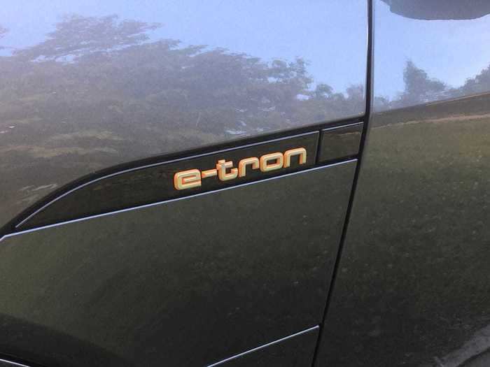 The range is a comparatively disappointing 204 miles, but the e-tron does have the capacity to handle 150-kW fast charging.