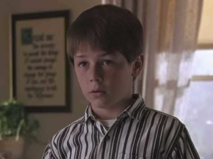 Michael Angarano was in the early stages of his career when he played 11-year-old William.