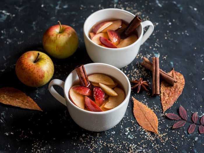 Mulled cider or wine is a winter favorite that can be prepared in a Crock-Pot.