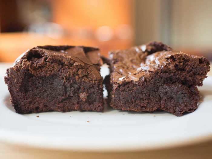 Crock-Pot brownies are delicious.