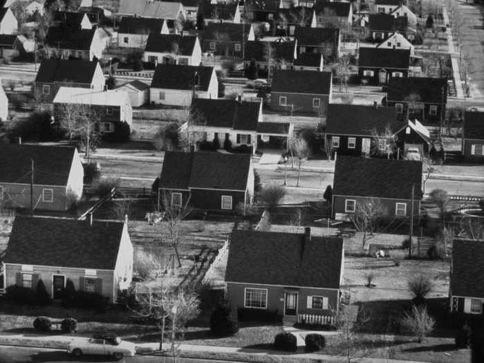 Every house in Levittown was identical. The Levitt family called it "the best house in the US."