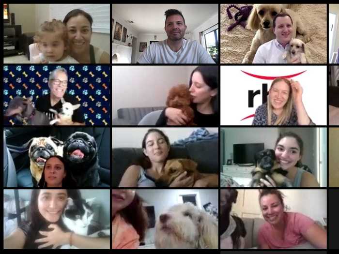 Miami-based rbb Communications hosted a "pet show" and a number of virtual wellness events.