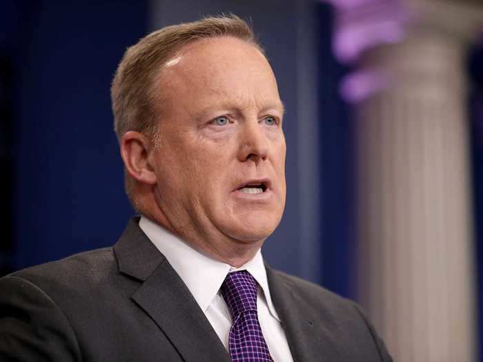 There was some controversy when Sean Spicer, who used to work for the White House, was cast on the show.