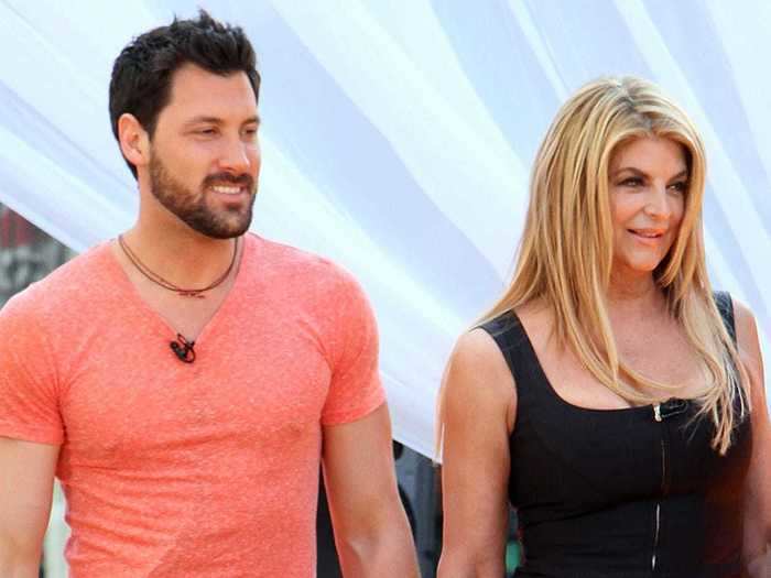 Although they seemed like great dance partners and pals, Chmerkovskiy and Kirstie Alley