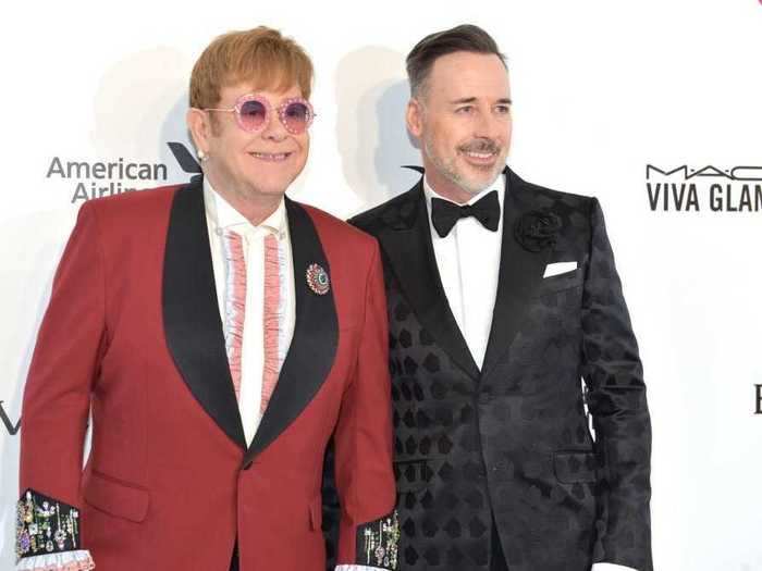 Elton John and David Furnish have been together for almost 30 years.