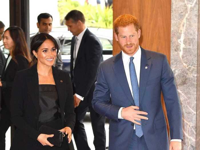 Since their wedding, Harry has kept up his penchant for sleek suits that pair well with Markle