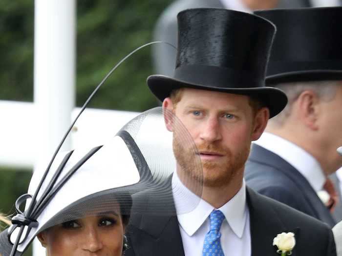 And Harry proved he could even make a top hat look stylish during the Royal Ascot in June 2018.