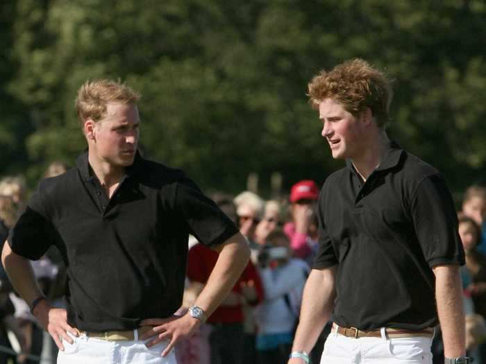 Harry and his brother Prince William also have had some great coordinating moments, proving they