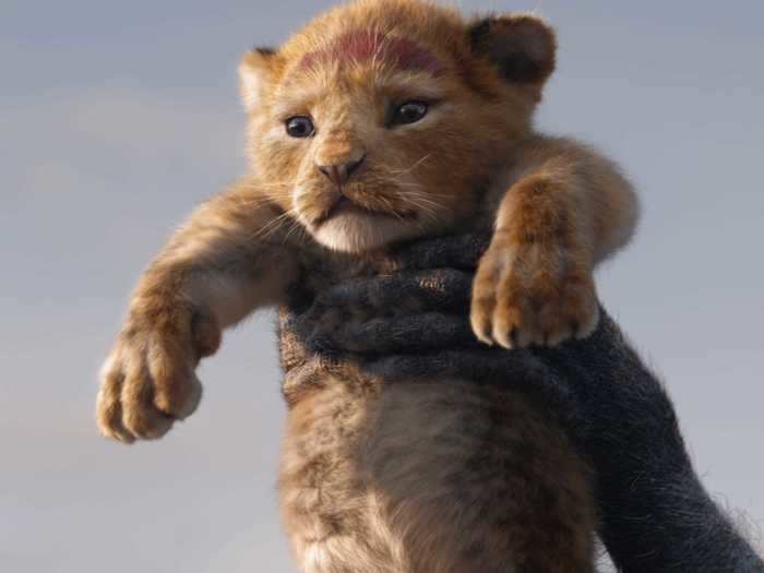 The 2019 re-imaging of "Lion King" tells the story of Simba