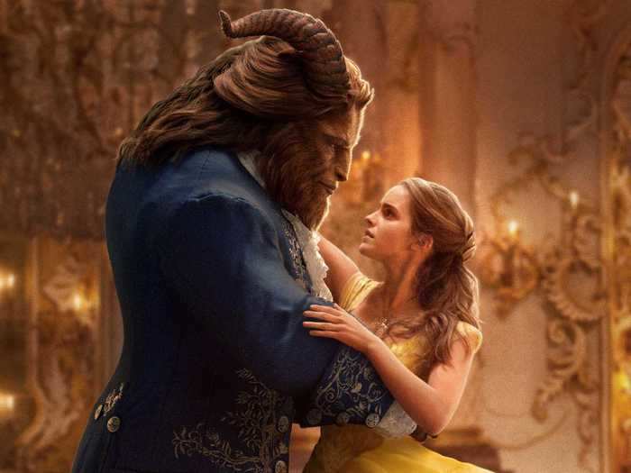 The 2017 live-action "Beauty and the Beast" starred Emma Watson and Dan Stevens as the book lover and the prince-turned-beast who unexpectedly find romance in an enchanted castle.