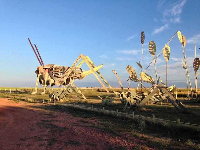 NORTH DAKOTA: Drive down the Enchanted Highway.