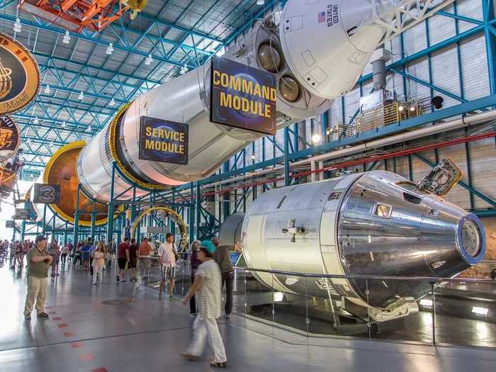 FLORIDA: Get out of this world at the NASA Kennedy Space Center at Cape Canaveral.